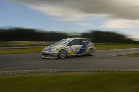 Martin Jensen var hurtigst på Ring Djursland